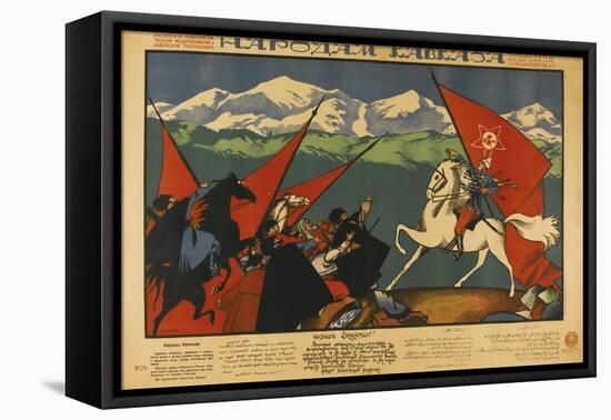 To Peoples of the Caucasus-Dmitri Stachievich Moor-Framed Stretched Canvas