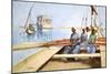 To Philae in a Felucca', 1908-Lance Thackeray-Mounted Giclee Print