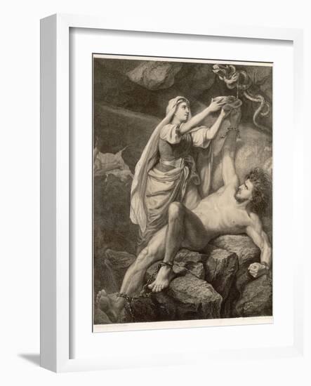 To Punish Loki the Aesir-M.e. Winge-Framed Photographic Print