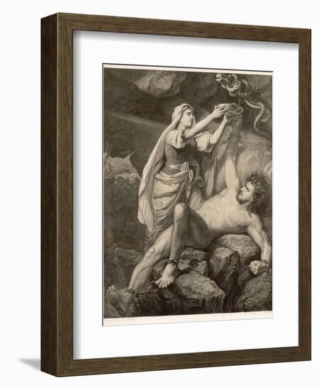 To Punish Loki the Aesir-M.e. Winge-Framed Photographic Print