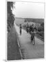 To Relieve the Regular Forest Rangers These Girls on Bicycles Have a Fire Patrol-null-Mounted Photographic Print