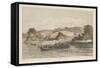 To-Ri-Ga-Sa-Ki, Yedo Bay, 1855-Wilhelm Joseph Heine-Framed Stretched Canvas