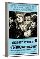 To Sir With Love, Australian Movie Poster, 1967-null-Framed Art Print