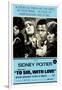 To Sir With Love, Australian Movie Poster, 1967-null-Framed Art Print