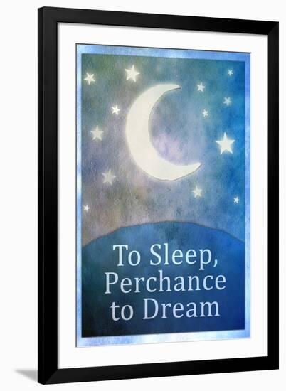 To Sleep Perchance To Dream Art-null-Framed Art Print