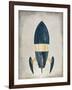 To Space 1-Kimberly Allen-Framed Art Print