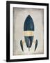 To Space 1-Kimberly Allen-Framed Art Print