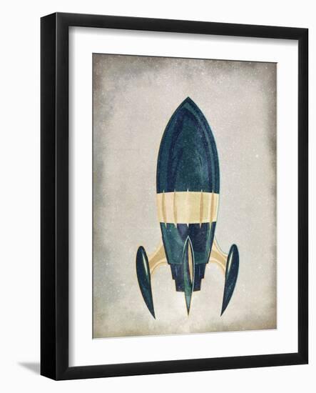 To Space 1-Kimberly Allen-Framed Art Print