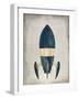 To Space 1-Kimberly Allen-Framed Art Print