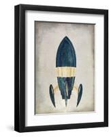 To Space 1-Kimberly Allen-Framed Art Print