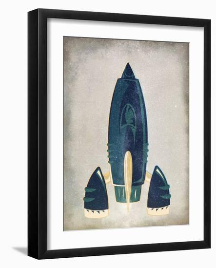 To Space 2-Kimberly Allen-Framed Art Print