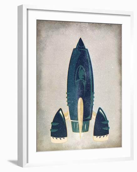 To Space 2-Kimberly Allen-Framed Art Print