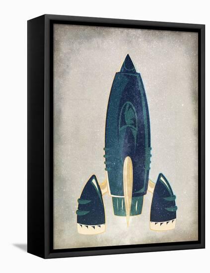To Space 2-Kimberly Allen-Framed Stretched Canvas