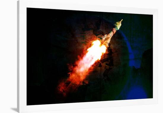 To Space-null-Framed Poster