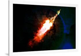 To Space-null-Framed Poster