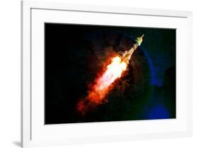 To Space-null-Framed Poster