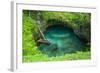 To Sua Ocean Trench in Upolu, Samoa, South Pacific, Pacific-Michael Runkel-Framed Photographic Print