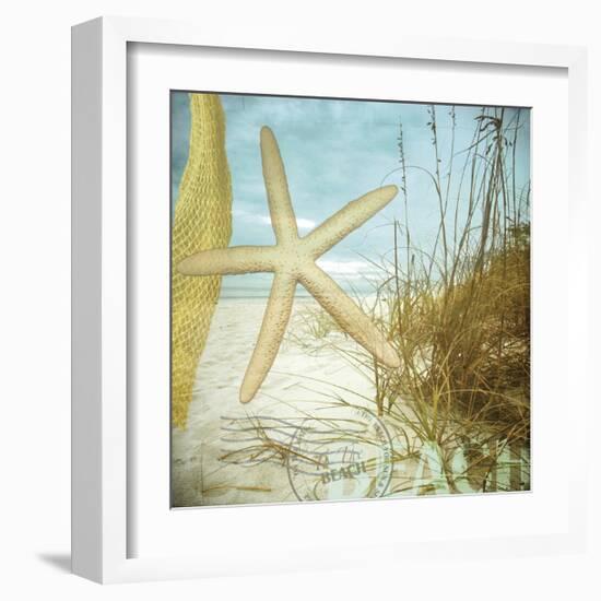 To the Beach-Donna Geissler-Framed Giclee Print