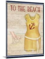 To the Beach-Paul Brent-Mounted Art Print