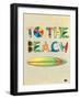 To the Beach-Scott Westmoreland-Framed Art Print