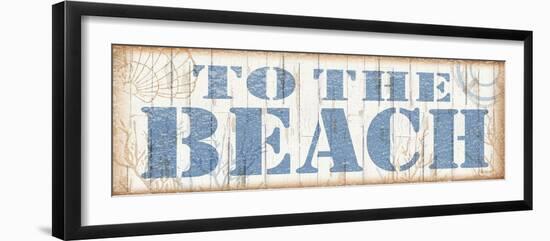 To the Beach-Todd Williams-Framed Photographic Print