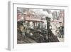 To the Chicago Convention, 1880-Joseph Keppler-Framed Giclee Print