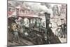 To the Chicago Convention, 1880-Joseph Keppler-Mounted Giclee Print