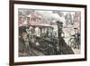 To the Chicago Convention, 1880-Joseph Keppler-Framed Giclee Print