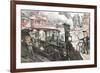 To the Chicago Convention, 1880-Joseph Keppler-Framed Giclee Print