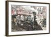 To the Chicago Convention, 1880-Joseph Keppler-Framed Giclee Print