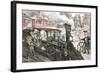 To the Chicago Convention, 1880-Joseph Keppler-Framed Giclee Print