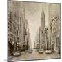 To the Chrysler Building-Matthew Daniels-Mounted Art Print