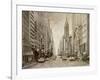 To the Chrysler Building-Matthew Daniels-Framed Art Print