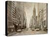 To the Chrysler Building-Matthew Daniels-Stretched Canvas