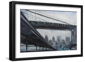 To the City-Curt Crain-Framed Art Print