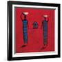 To the Field-Michel Rauscher-Framed Art Print