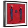 To the Field-Michel Rauscher-Framed Art Print