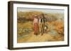 To the Fields I Carried Her Milking Pails, 1872 (Oil on Canvas)-John Pettie-Framed Giclee Print