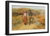 To the Fields I Carried Her Milking Pails, 1872 (Oil on Canvas)-John Pettie-Framed Giclee Print