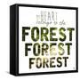 To the Forest-Kimberly Glover-Framed Stretched Canvas