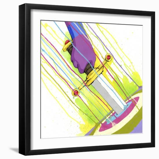 To The Hilt-Ric Stultz-Framed Giclee Print