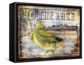 To the Lake-Paul Brent-Framed Stretched Canvas