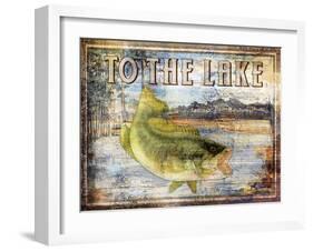 To the Lake-Paul Brent-Framed Art Print