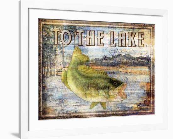 To the Lake-Paul Brent-Framed Art Print