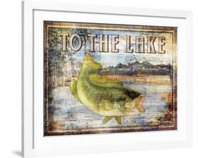 To the Lake-Paul Brent-Framed Art Print