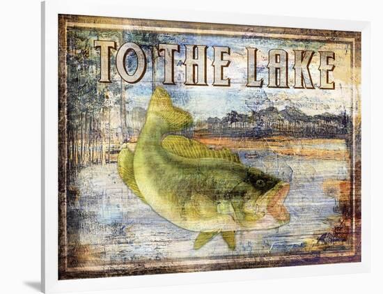 To the Lake-Paul Brent-Framed Art Print