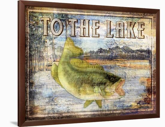 To the Lake-Paul Brent-Framed Art Print