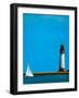 To The Lighthouse-Barbara James-Framed Giclee Print