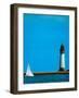 To The Lighthouse-Barbara James-Framed Giclee Print