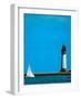 To The Lighthouse-Barbara James-Framed Giclee Print